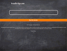 Tablet Screenshot of broadbridge.com